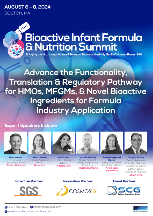 Bioactive Infant Formula & Nutrition Event Guide